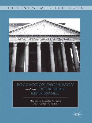 cover image of Boccaccio's Decameron and the Ciceronian Renaissance